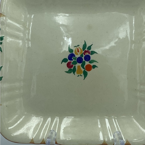 Vintage Masons England  Ironstone Square Platter with Handles - Picture 3 of 9